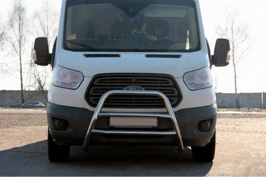 Ford Transit 2014- Bull Bar WT022 (Stainless Steel) Image