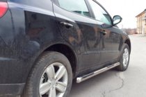 Geely Emgrand X7 2011- Side Bars (2 pcs, Stainless Steel) photo 3