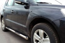 Geely Emgrand X7 2011- Side Bars (2 pcs, Stainless Steel) photo 1
