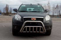 Geely Emgrand X7 2011- Bull Bar WT002 (Stainless Steel) photo 2