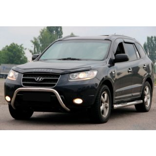 Bull Bar WT007 (Stainless Steel) Hyundai Santa Fe 2 2006-2012 photo 1
