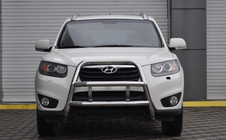 Hyundai Santa Fe 2 2006-2012 Bull Bar WT018 (Stainless Steel) photo 2