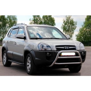 Bull Bar WT022 (Stainless Steel) Hyundai Tucson JM 2004- photo 3