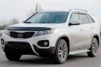 Kia Sorento II XM 2009-2014 Bull Bar WT007 (Stainless Steel) photo 1