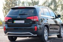 Kia Sorento II XM 2009-2014 Rear Bar AK007-2 (Stainless Steel) photo 2