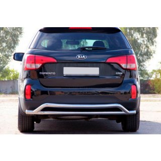 Rear Bar AK007-2 (Stainless Steel) Kia Sorento II XM 2009-2014 photo 1