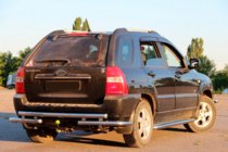 Kia Sportage 2004-2010 Rear Bar AK007 (Stainless Steel) photo 3