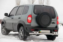 Chevrolet Niva 1998-2020 Rear Bar AK015 (Stainless Steel) photo 3