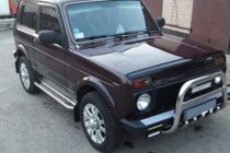 Lada Niva та Urban 1977- Bull Bar QT006 (Stainless Steel) photo 2