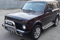 Lada Niva та Urban 1977- Bull Bar QT006 (Stainless Steel) photo 3