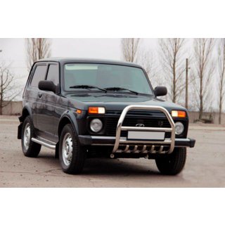 Bull Bar QT007 (Stainless Steel) photo 4