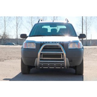Bull Bar QT007 (Stainless Steel) Land Rover Freelander I 1997-2006 photo 1