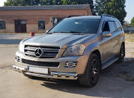 Mercedes GL сlass X164 2006-2012 Front Bar ST015 (Stainless Steel) photo 4