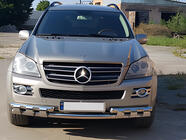 Mercedes GL сlass X164 2006-2012 Front Bar ST015 (Stainless Steel) photo 5
