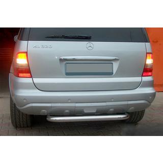 Rear Bar AK006 (Stainless Steel) Mercedes ML W163 1997-2005