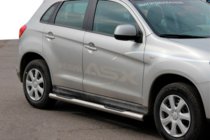 Mitsubishi ASX 2010-2023 Side Bars BB002 (2 pcs, Stainless Steel) photo 1