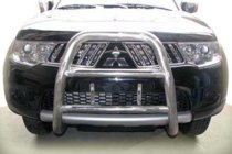 Mitsubishi L200 2006-2015 Bull Bar WT018 (Stainless Steel) photo 3