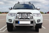 Mitsubishi L200 2006-2015 Bull Bar WT018 (Stainless Steel) photo 2
