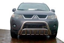 Mitsubishi Outlander 2006-2012 Front Bar WT002 (Stainless Steel) photo 1