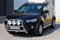 Mitsubishi Outlander 2006-2012 Bull Bar WT018 (2010-2012, stainless steel) photo 3