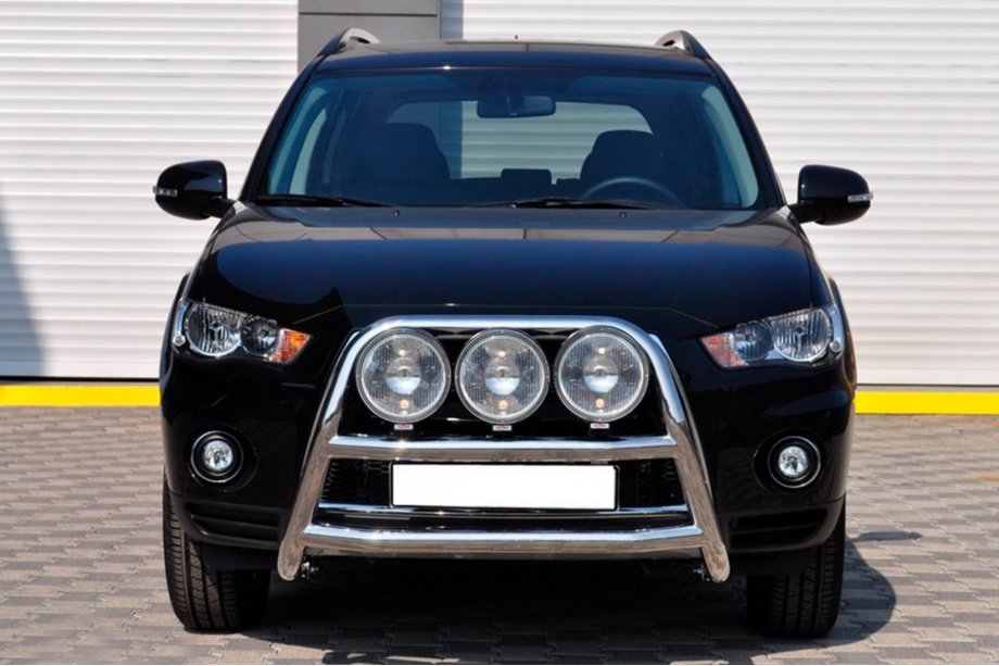 Mitsubishi Outlander 2006-2012 Bull Bar WT018 (2010-2012, stainless steel) Image