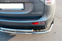 Mitsubishi Outlander 2012-2021 Rear Bar AK004 Stainless Steel photo 4