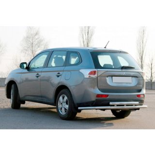 Rear Bar AK004 Stainless Steel Mitsubishi Outlander 2012-2021 photo 1