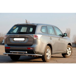 Rear Bar AK004 Stainless Steel Mitsubishi Outlander 2012-2021 photo 3