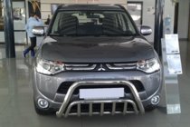 Mitsubishi Outlander 2012-2021 Front Bar WT002 (Stainless Steel) photo 2