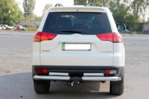Mitsubishi Pajero Sport 2008-2015 Rear Guard AK003-Special (2 pcs, stainless steel) photo 2