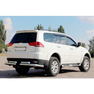 Rear Guard AK003-Special (2 pcs, stainless steel) Mitsubishi Pajero Sport 2008-2015 photo 3