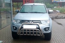 Mitsubishi Pajero Sport 2008-2015 Front Bar WT002 (Stainless Steel) photo 1