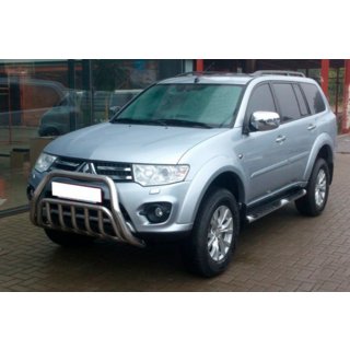 Front Bar WT002 (Stainless Steel) Mitsubishi Pajero Sport 2008-2015 photo 2