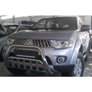 Front Bar WT002 (Stainless Steel) Mitsubishi Pajero Sport 2008-2015 photo 3
