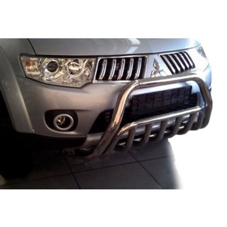Front Bar WT002 (Stainless Steel) Mitsubishi Pajero Sport 2008-2015 photo 4