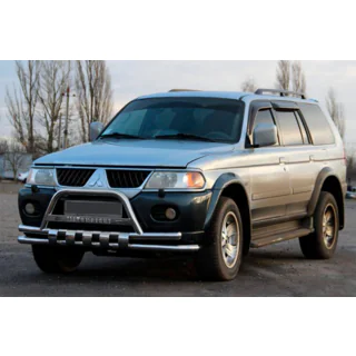 Front Bull Bar ST015↗WT (Stainless Steel)
