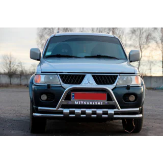 Front Bull Bar ST015↗WT (Stainless Steel) photo 2