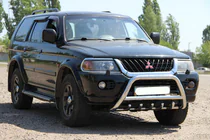 Mitsubishi Pajero Sport 1996-2007 Bull Bar WT003 (Stainless Steel) photo 3