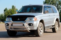 Mitsubishi Pajero Sport 1996-2007 Bull Bar WT022 Stainless Steel photo 1