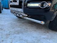 Mitsubishi Pajero Wagon IV 2006-2021 Front Bar ST015 (Stainless Steel) photo 7