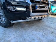 Mitsubishi Pajero Wagon IV 2006-2021 Front Bar ST015 (Stainless Steel) photo 8