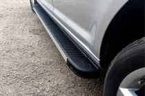 Volkswagen Caddy 2010-2015 Side Steps MAYA (2 pcs, Aluminum) Maxi Wheelbase photo 1