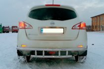 Nissan Murano 2008-2014 Rear Bar AK Stainless Steel photo 2