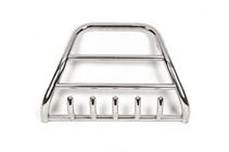 Nissan Navara 2006-2015 Bull Bar QT007 (Stainless Steel) photo 1