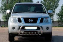 Nissan Pathfinder R51 2005-2014 Bull Bar WT008 (Stainless Steel) photo 3
