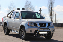 Nissan Pathfinder R51 2005-2014 Bull Bar WT003 (Stainless Steel) photo 3