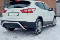 Nissan Qashqai 2014-2021 Rear Bar AK007-1 (Stainless Steel) photo 5