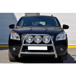 Bull Bar WT018 (Stainless Steel) Nissan Qashqai 2007-2010 photo 1