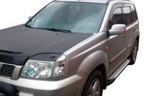 Nissan X-trail T30 2002-2007 Side Steps Allmond Grey (2 pcs, Aluminum) photo 1