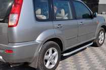 Nissan X-trail T30 2002-2007 Side Steps Fullmond (2 pcs, aluminum) photo 4